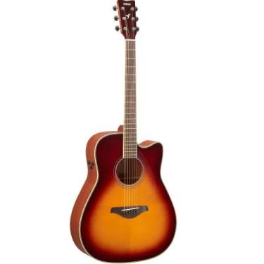 Imagem de Violao TransAcoustic Brown Sunburst FGC-TA BS - Yamaha