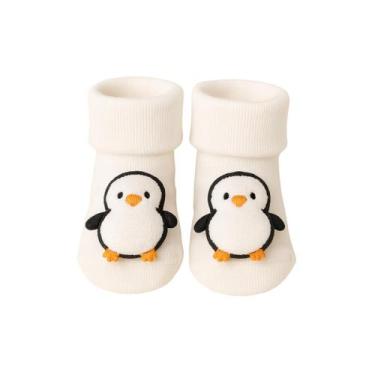 Imagem de Meia Antiderrapante 3d Plin Baby Bichinho, Pingum