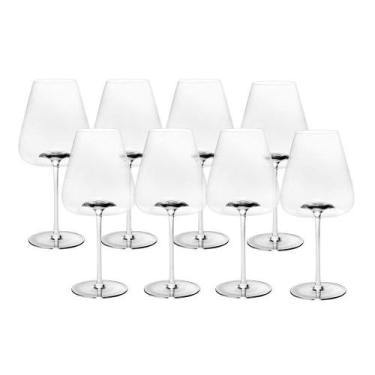 Imagem de Jogo 8 Taça Para Vinho De Cristal Ecológico Intensio Veritas 760ml Wol
