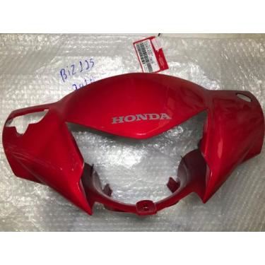 Imagem de Carenagem Do Farol Honda Biz 125 Vermelha 2018 -2021 Original