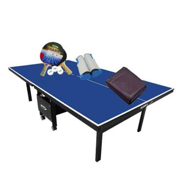 Imagem de MESA PING PONG 1084 KLOPF + Kit 5055 + Rede Retrátil + Capa