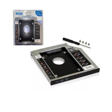 Imagem de Adaptador caddy knup p/ drives 9,5mm notebook kphd010