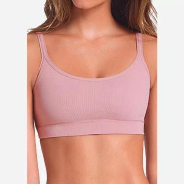 Imagem de Top Power Básico Sem Costura Loba Lupo 41018-001, Nude, GG