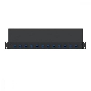 Imagem de Distribuidor Interno Optico Articulado 12LC Adaptadores Dupl - Panduit