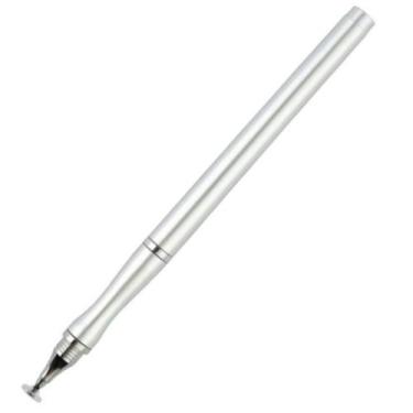 Imagem de Caneta Ponta Fina Stylus Pen Telas Touch  Tablet cor Prata - Thafe