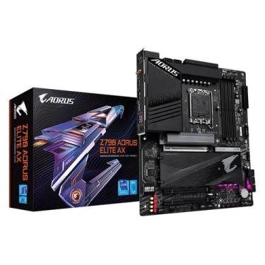 Imagem de Placa Mãe Gigabyte Z790 Aorus Elite AX DDR5 Socket LGA 1700 Chipset In