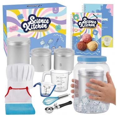 Imagem de Aizweb Kit Científico Infantil para Fazer Sorvete Real - Experimentos STEM Divertidos e Educacionais