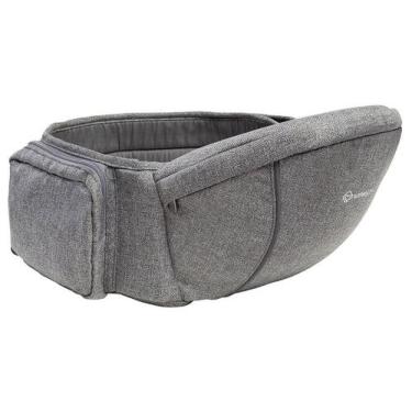 Imagem de Canguru para Bebê Safety 1st Hipseat Wallaby de 3,5 a 15kg, Cinza