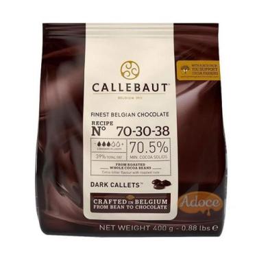 Imagem de Chocolate Belga Callets Amargo 70-30-38 70,5% Cacau Callebaut 400g, 40