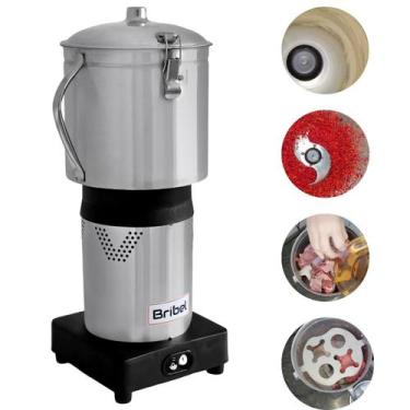 Imagem de Multiprocessador Industrial Cutter 4l Inox 1200w Bivolt Alta Rotação 1