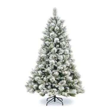 Imagem de Árvore De Natal Pinheiro Luxo 1,50m Nevada Premium - Bemmy