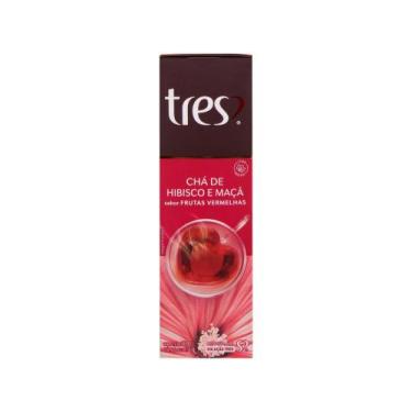 Imagem de Cápsula Chá Hibisco e Maçã TRES 3 Corações - 10 Cápsulas
