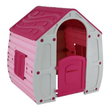 Imagem de Casinha De Brinquedo Infantil Para Criança Magical Belfix, Rosa
