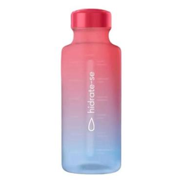 Imagem de Kit c/ 6 Garrafinha Squeeze Academia Hidrate-se 500ml Volta - Panamby