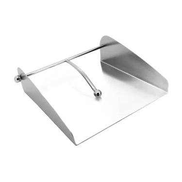 Imagem de Porta Guardanapo Inox Mesa Papel Resistente Toalha Cor - Clink
