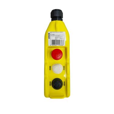 Imagem de Botoeira Pendente S-PGGRM com 2 Operações e Emergência para Comando de Motores IP65 Bivolt Steck