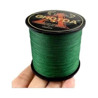 Imagem de Linha De Pesca Trançada PE Multifilamento 8/4 Fios 500M Forte Para Car