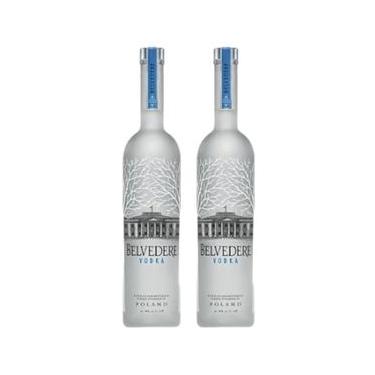 Imagem de Kit 02 Belvedere Vodka Pure Polonesa 700ml