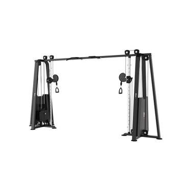 Imagem de Cross Over 150kg Kikos Pro TTMS20 20 Exercícios para Academia Preto
