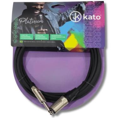 Imagem de Cabo XLR Macho x P10 1m Canon Microfone Platinum 30mm Kato