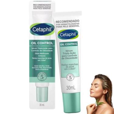 Imagem de Cetaphil Serum Oil Control Antiacne Limpeza Facial Hidratante Tripla A