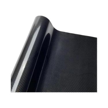 Imagem de Filme De Envelopamento Em Fibra De Carbono 6D Para Tuning Automotivo, 