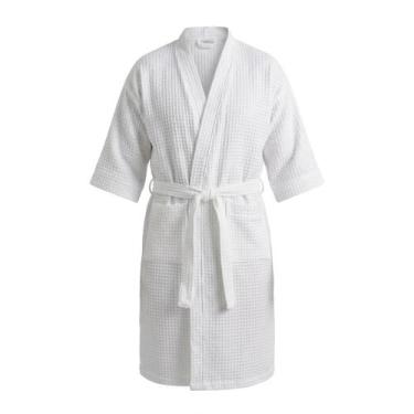 Imagem de Roupão Banho Piquet Algodão Unissex Hotel Luxo Premium - Soutextil, M