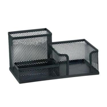 Imagem de Organizador de mesa aramado 3 divisões preto OR5121 BRW