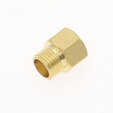 Imagem de Junta de latão F/M 1/8 1/4 3/8 1/2 BSP M10x1 Macho para Fêmea Conectores de tubo de latão Adaptador de acoplador de cobre Adaptador roscado, M16x1.5 Macho, M20x1.5 Fêmea