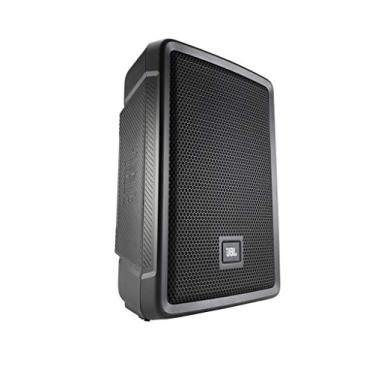 Imagem de JBL Alto-falante profissional IRX108BT alimentado por PA, alto-falante portátil com Bluetooth, woofer de 20 cm, 1300 watts, DJ móvel, músicos, pequenos locais, cerimônias e eventos esportivos, preto