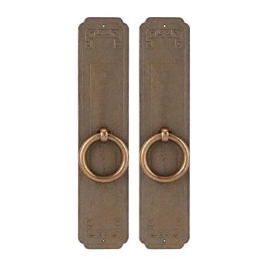 Imagem de 2 pcs estilo chinês manípulo único buraco porta puxar botões para hardware de móveis de armário de cozinha YYDFPIIA (Size : 10cm)