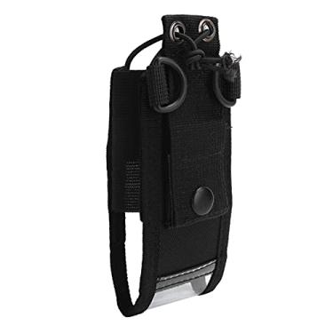 Imagem de Bolsa de rádio walkie talkie, evite arranhões Suporte de bolsa robusto prático fino acabamento para Baofeng para walkie talkie