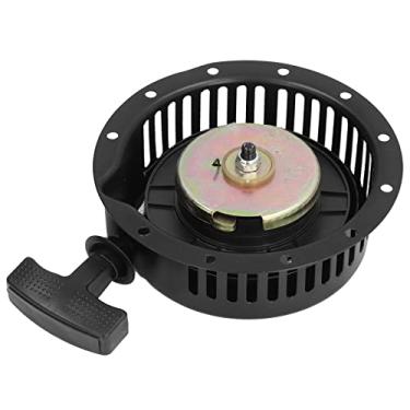 Imagem de Puxar a partida de ferro do motor folha de ferro rebobinamento automático partida de puxar a peça de montagem para gerador a gasolina 173F