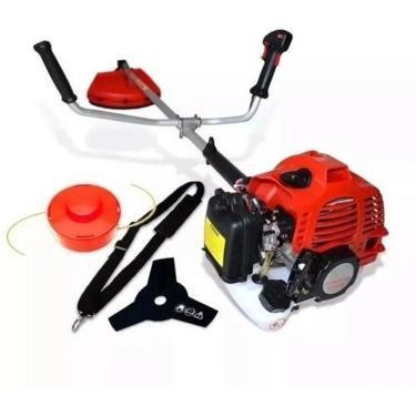 Imagem de Roçadeira Profissional Lateral Gasolina 58Cc Muito Potente