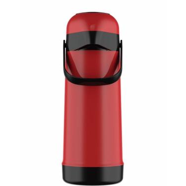 Imagem de Garrafa Térmica Termolar Magic Pump 1 Litro Vermelha