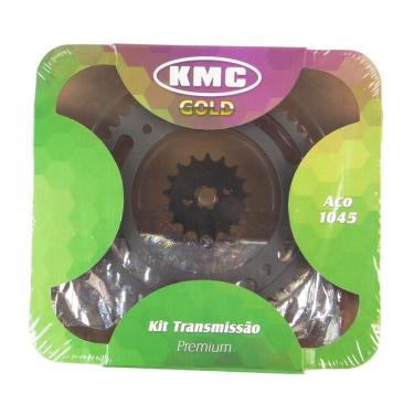 Imagem de KIT Relação NXR BROS 150 17X50 - 428HX130 (KMC GOLD)