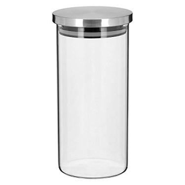 Imagem de Pote com Tampa Borosilicato/Inox Ondo GS Internacional Prata 1.4L