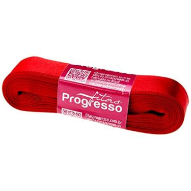 Imagem de FITA CETIM SIMPLES CF005 22 mm COR 209 VERMELHO Peça 10 metros