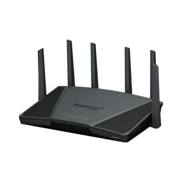 Imagem de Synology RT6600ax - Roteador Wi-Fi Tri-Band 4x4 160MHz, Ethernet de 2,5 Gbps, segmentação de VLAN, vários SSIDs, controles parentais, prevenção de ameaças, VPN (versão dos EUA)