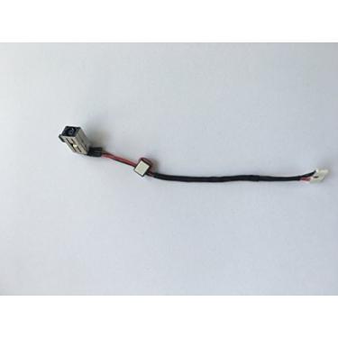 Imagem de Tomada DC-in para Dell Inspiron 17 5758 5759 5755 (5721/3721 / 3737/5737) 1K31Y 37KW6 037KW6, tomada conectora com cabo