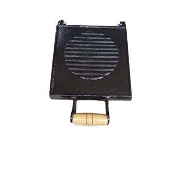 Imagem de Sanduicheira Bauru Chapa De Fogão Aluminio Fundido Multiuso