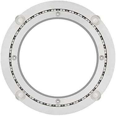 Imagem de Mesa Giratória De Anel De Rolamento Preguiçoso De Liga De Alumínio - Tamanho Completo - Hardware De Placa Giratória Giratória Resistente - Suave E Silenciosa - Para Mesa De Jantar De Cozinha De Ma