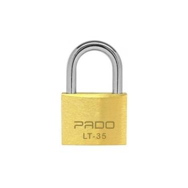 Imagem de Cadeado De Latão Pado Lt - 35mm 2 Chaves Não Enferruja
