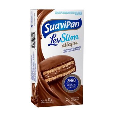 Imagem de Multipack Alfajor Levslim Chocolate Ao Leite C/ 2 Unid.-Unissex