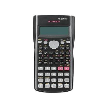 Imagem de Calculadora Científica com 240 Funções com Capa para Trabalho Faculdade Cursos Engenharia Matemática Física
