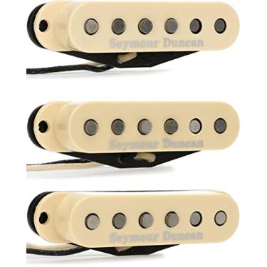 Imagem de Seymour Duncan Conjunto de 3 pe as Scooped Strat Single-Coil - Creme