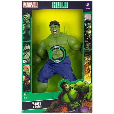 Imagem de Boneco Gigante Marvel Hulk 10 Sons Mimo