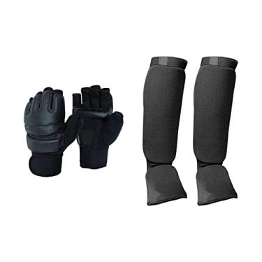 Imagem de Tachiuwa Caneleiras de Kickboxing de Muay Thai, Caneleiras de proteção de peito do pé para Kickboxing, Mma, Taekwondo, Artes marciais, Muay Thai, eu