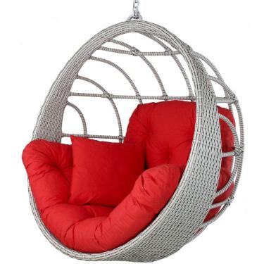 Imagem de Balanço Ninho Suspenso Hungria em Alumínio e Fibra sintética - Teto, Jardim, Área