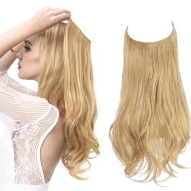 Imagem de Aplique de Cabelo Feminino Longo Alongamento Extensões de Cabelo para Mulheres (Modelo 11, 18 Polegadas)